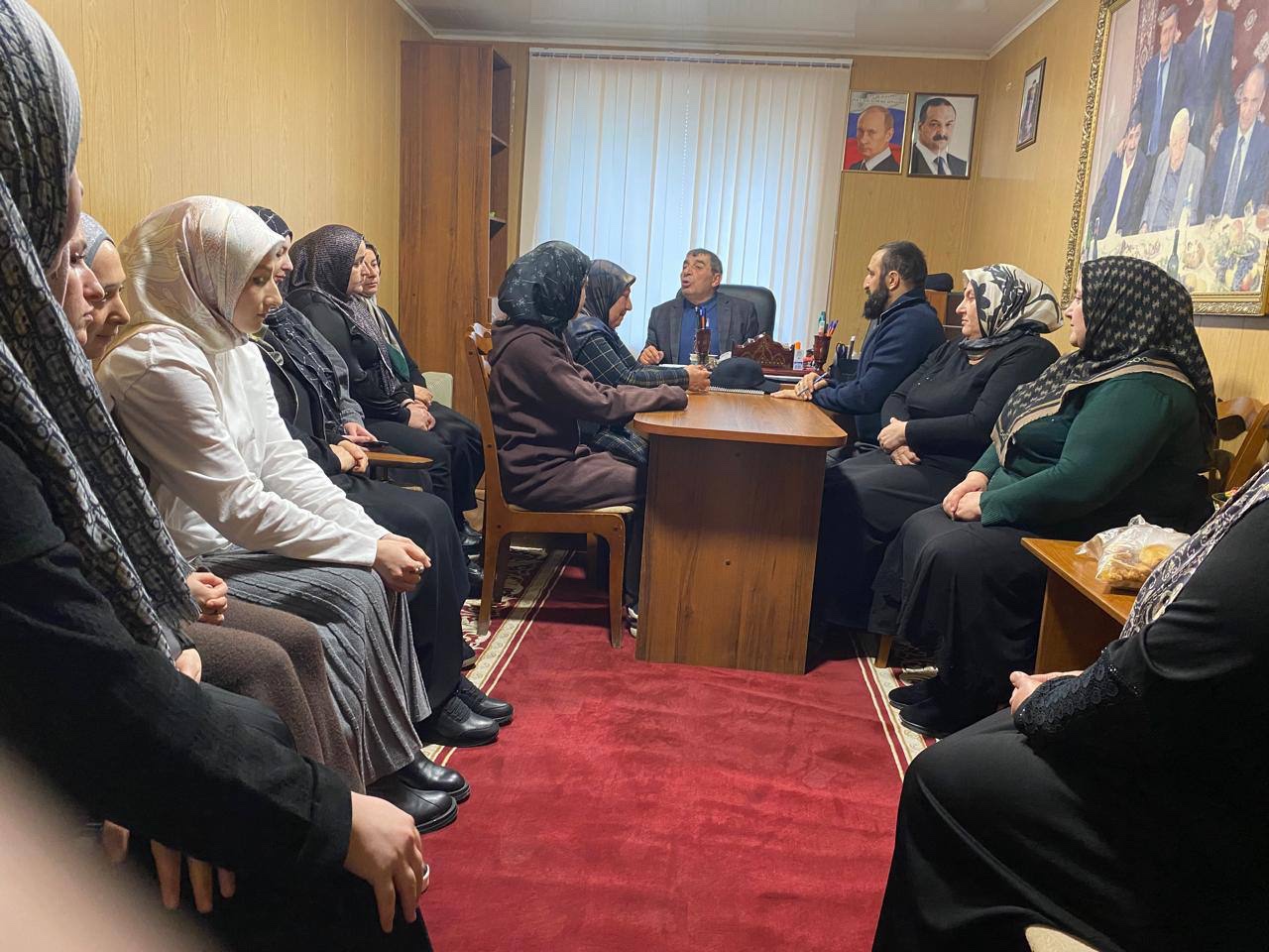 Совещание ГБУ РД ЦСОН в МО «Гумбетовский район» 2-отделения.